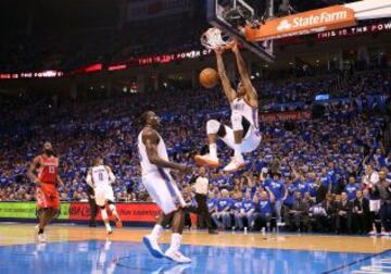 Oklahoma City - Houston Rockets, partido de la NBA perteneciente los Playoffs de la Conferencia Oeste.