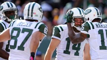 Decker y Marshall no entrenan con los Jets por Fitzpatrick