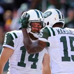 Decker y Marshall no entrenan con los Jets por Fitzpatrick