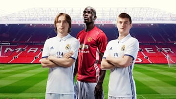 Pogba no rinde y Scholes pide a Modric o Kroos para el United