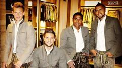 Vidal se luce con tradicional vestimenta en Alemania