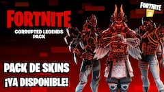 Fortnite: Pack Leyendas Corruptas ya disponible; precio y contenidos