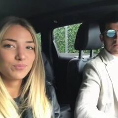 '¡Highway to hell!': la versión más rockera de Morata junto a su novia