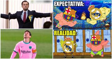 Los mejores memes del Clásico Barcelona - Real Madrid