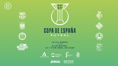 Copa de España de fútbol sala 2022: equipos, partidos, cuadro, cruces, calendario y resultados