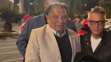 Elías Figueroa llegó a apoyar a la Roja y esto dijo sobre el partido