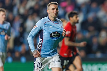 El capitán celeste es una garantía. Da igual si juega cinco minutos que 90. Salió en la recta final del partido e hizo un doblete. Transformó el penalti provocado por Borja Iglesias y después remató de forma magistral un balón en el área.