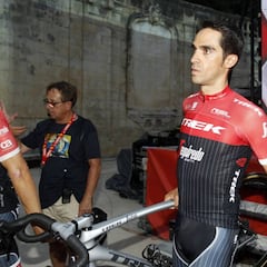 Contador: "Es un palo gordo, me he encontrado super flojo"