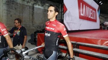 Alberto Contador ha hablado tras perder más de dos minutos y medio en la primera jornada de montaña.