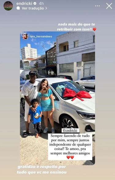 Endrick se gasta 20.000 dlares en un regalo para su ex novia