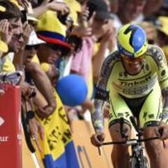 Alberto Contador: “Intenté regular para no perder tiempo”