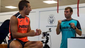 Cazorla empieza su puesta a punto con el Villarreal