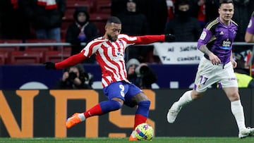 Memphis debutó con el Atlético frente al Valladolid la pasada jornada.