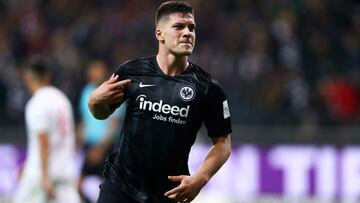 Hoy hace dos años... Jovic marcó cinco goles en la Bundesliga