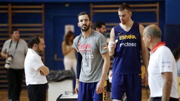 27/07/19 ENTRENAMIENTO SELECCION ESPAOLA DE BALONCESTO
 PAU RIBAS CLAVER