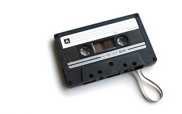 Un icono de los 80, la cinta de cassette