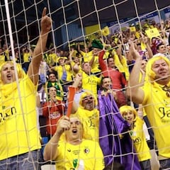 La marea amarilla del Jaén vuelve a tomar Ciudad Real