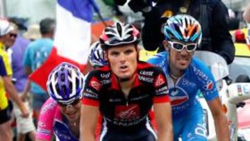 <b>A TOPE. </b>Luis León Sánchez lo dio todo en La Madeleine en busca de un objetivo que no pudo cumplir.