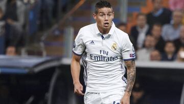 James Rodríguez se quedará lo que queda de temporada con el Real Madrid