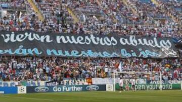 <b>ÉXTASIS. </b>La Rosaleda saboreó hasta el extremo el debut de su equipo en la Champions League.