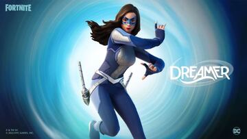 Arte oficial de la skin Soñadora en Fortnite
