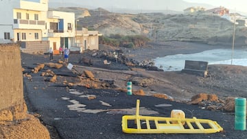 Alerta por fuerte oleaje en Tenerife: “No habíamos visto nada igual”