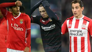 Después de la eliminación de Chicharito con el Bayer Leverkusen en Champions League, oficialmente ya no existen futbolistas aztecas en las competiciones europeas.
