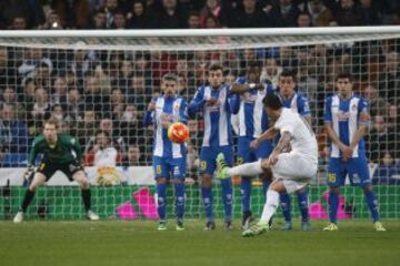 James fue titular en la victoria del Real Madrid ante Espanyol. Aprovechó otra oportunidad que le dio Zidane.