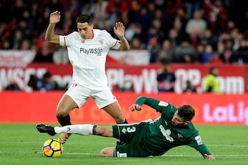 Javi Garcia y Ben Yedder.