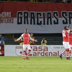 Santa Fe nada que gana en Liga: empata con Rionegro Águilas