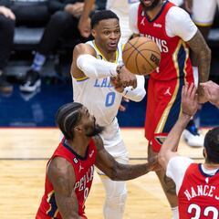 El mercado se calienta: los Lakers negocian la salida de Westbrook