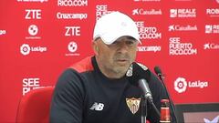 Voro: "Yo sé cuál es mi situación, no sé cual es la de Sampaoli"