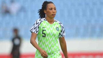 Onome Ebi con Nigeria.