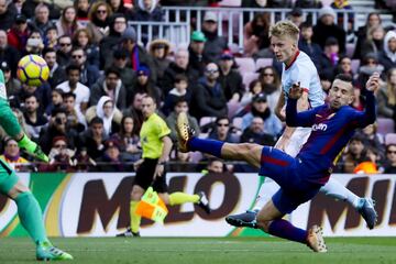 Wass y Jordi Alba.