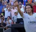El Matador ha vuelto: el doblete de Cavani con un segundo gol que es para verlo una y otra vez