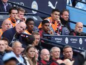 Los gestos de Cristiano y Casemiro en el banco mientras Haaland vapuleaba al United