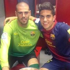 Bartra sobre Valdés: "Quién mejor que él para ser entrenador"