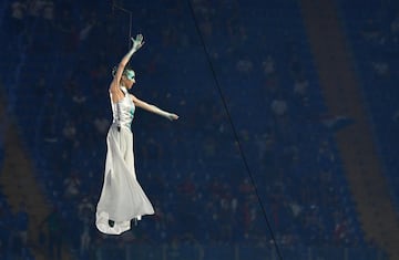 Euro 2021 opening ceremony: in pictures