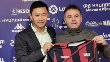 Leilei Gao, nuevo jugador del Extremadura.