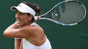 Convincente y rápido triunfo de Muguruza en su estreno