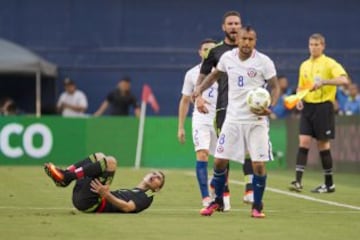 Chile vs México, en imágenes