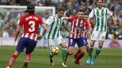 Partido entre el Atl&eacute;tico de Madrid y el Betis.