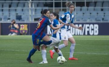 Victoria del Barcelona en el derbi contra el Espanyol