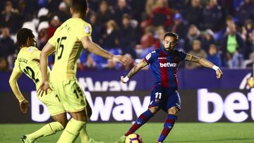 Levante 2-2 Girona: resumen, resultado y goles del partido