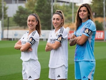 30/08/24 REAL MADRID FEMENINO
CAPITANAS TEMPORADA 2024 2025
MAITE OROZ OLGA CARMONA MISA RODRIGUEZ
