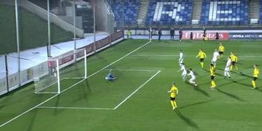 Un doble error de Luca Zidane le costó el partido al Juvenil A