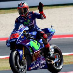 Maverick: "Piloto la Yamaha un poco más parecido a Lorenzo"