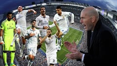 Rotaciones salvajes de Zidane