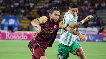 Nacional, con dos hombres menos, logra un empate en Ibagué