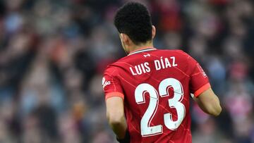 Luis Díaz, entre los extremos más valiosos de los octavos de final de la Champions League.